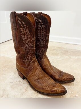 1883 By Lucchese Mens N1004.54 Leather Boots - Size 11.5
